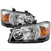 SPYDER 9039157 | Xtune Toyota Highlander 04-06 (Non Hybrid Models) OEM Style Headlights Chrome HD-JH-THIGH04-AM-C; 2004-2006 Alternate Image 2