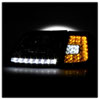 SPYDER 5014801 | xTune Ford Expedition ( Will Not Fit Anything Before Manu. Date June ) Crystal Headlights W/ Clear LED Corners - Smoke; 1997-2002 Alternate Image 9