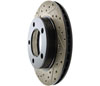 Stoptech 127.63006R | StopTech Jeep CJ5 Sport Drilled/Slotted Rotor, Front Right; 1977-1983 Alternate Image 6