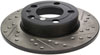 Stoptech 127.33057L | StopTech Volkswagen Jetta Sport Drilled/Slotted Rotor, Rear Left; 1998-2015 Alternate Image 5