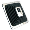 Spectre 6284 | Shift Boot (Large) - Black Rubber w/Chrome Plated Steel Installation Ring Alternate Image 1