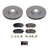 PowerStop crk8750 | Power Stop 20-22 Hyundai Palisade Front Z17 Coated Brake Kit Alternate Image 1