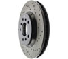 Stoptech 128.62098L | StopTech Chevrolet Monte Carlo Sport Cross Drilled Brake Rotor, Front Left; 2006-2007 Alternate Image 4