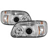 SPYDER 5010148 | Spyder Ford Explorer 1PC ( Non Sport and Sport Trac Model ) Halo Projector Headlights - Chrome - (PRO-YD-FEXP95-HL-1PC-C); 1995-2001 Alternate Image 2