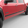 EGR 953474 | Crew Cab Front 45in Rear 34.5in Rugged Style Body Side Moldings (953474) Alternate Image 2