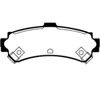 EBC dp21067 | 95-97 Nissan Sentra 1.6 Greenstuff Rear Brake Pads; 1995-1997 Alternate Image 1