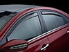 WeatherTech 82778 | 2013+ Acura ILX Front and Rear Side Window Deflectors - Dark Smoke; 2013-2023 Alternate Image 6