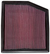 K&N Engineering 332458 | K&N 10-12 BMW 135i/335i/335i XDrive/X1 35i 3.0L L6 (E90) Replacement Air Filter; 2010-2012 Alternate Image 2