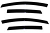 AVS 94547 | 09-18 Ford Fiesta (Sedan & Hatch) Ventvisor Outside Mount Window Deflectors 4pc - Smoke; 2009-2018 Alternate Image 1