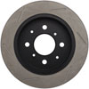 Stoptech 126.40017SL | StopTech Honda CRX Sport Slotted Brake Rotor, Rear Left; 1990-1991 Alternate Image 6