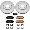 PowerStop crk5817 | Power Stop 09-14 Nissan Cube Front Z17 Evolution Geomet Coated Brake Kit; 2009-2014 Alternate Image 2