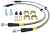 Stoptech 95046001 | StopTech 00-05 Mitsubishi Eclipse / 01-05 Dodge Stratus Stainless Steel Front Brake Lines; 2000-2005 Alternate Image 3