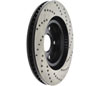 Stoptech 128.44146R | StopTech Pontiac Vibe Sport Cross Drilled Brake Rotor, Front Right; 2009-2010 Alternate Image 7