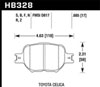 Hawk Performance HB328S.685 | Hawk 01-05 Toyota Celica GTS / 06-10 Scion TC HT-10 Race Front Brake Pads; 2001-2005 Alternate Image 2