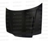 Seibon HD8891HDCRX-ZC | Carbon Fiber Zc Style Hood Honda Civic Hb / Crx (Ec3 Or Ed8/9); 1988-1991 Alternate Image 1