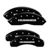 MGP 49002SMGPBK | MGP 4 Caliper Covers Engraved Front & Rear MGP Black finish silver ch; 2006-2010 Alternate Image 5