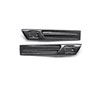 Seibon FDL0910NSGTR | Carbon Fiber Fender Duct Logos (Pair) Nissan GT-R R35; 2009-2010 Alternate Image 2