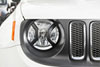 Rugged Ridge 11230.20 | 15-18 Jeep Renegade BU Black Headlight Euro Guards Texture; 2015-2018 Alternate Image 6