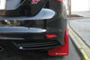 Rally Armor mf27-ur-blk/bl | 13+ Ford Focus ST Black Mud Flap w/ Blue Logo; 2013-2015 Alternate Image 4