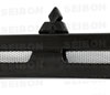 Seibon fg0809mitevox | 08-10 Mitsubishi Lancer Evo X OEM Carbon Fiber Front Grill; 2008-2010 Alternate Image 2