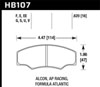 Hawk Performance HB107E.620 | Hawk AP Racing Caliper Blue 9012 Race Brake Pads Alternate Image 1