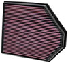 K&N Engineering 332465 | K&N Replacement Air Filter for 11-12 BMW X3 3.0L L6; 2011-2012 Alternate Image 1