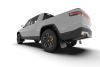 Rally Armor mf18urblkts | 2022 Rivian R1T Black UR Mud Flap w/ Tangerine Scream Logo Alternate Image 9