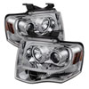 SPYDER 5079510 | Spyder Ford Expedition Projector Headlights - Light Tube DRL - Chrome - (PRO-YD-FE07-LTDRL-C); 2007-2013 Alternate Image 3