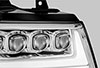 AlphaRex 880286 | Chevy Avalanche NOVA LED Proj Headlights Plank Style Design Chrome w/Activ Light/DRL; 2007-2013 Alternate Image 5