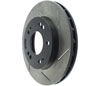 Stoptech 126.46042SL | StopTech Chrysler Sebring Sport Slotted Brake Rotor, Front Left; 1995-2005 Alternate Image 4