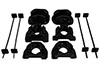 Energy Suspension 161113g | 97-01 Honda CR-V 4WD Black Motor Mount Insert Set; 1997-2001 Alternate Image 1