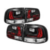 SPYDER 5042699 | Spyder Volkswagen Touareg LED Tail Lights - Black - (ALT-YD-VTOU04-LED-BK); 2003-2007 Alternate Image 2