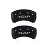 MGP 18011SPXPRD | 4 Caliper Covers Engraved Front Pontiac Engraved Rear GXP Red finish silver ch; 2008-2009 Alternate Image 3