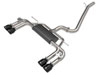 aFe 49-36442-b | MACHForce XP 3in-2.5in 304SS Exhaust Cat-Back 15-20 Audi S3 L4-2.0L (t) - Black Tips; 2015-2020 Alternate Image 1