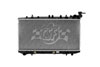 CSF 2459 | 91-93 Nissan NX 1.6L OEM Plastic Radiator; 1991-1993 Alternate Image 1