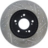 Stoptech 127.40026R | StopTech Acura Legend Sport Drilled/Slotted Rotor, Front Right; 1991-1995 Alternate Image 8