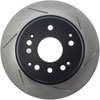 Stoptech 126.40061SL | StopTech Honda Element Sport Slotted Brake Rotor, Rear Left; 2003-2011 Alternate Image 4