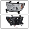 SPYDER 5012036 | Spyder Toyota Tundra Halo LED ( Replaceable LEDs ) Projector Headlights - Chrome - (PRO-YD-TTU07-HL-C); 2007-2013 Alternate Image 5