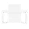 DEI 50602 | 04-06 Jeep Wrangler LJ Unliminted Headliner Complete Kit - White; 2004-2006 Alternate Image 2