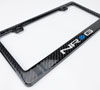 NRG carb-p200nrg | NRG Carbon License Plate Frame/ Fiber Poly Dip Finish Wet w/ NRG Logo Alternate Image 2