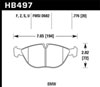 Hawk Performance HB497B.776 | Hawk 99-09 / 11-12 Mercedes SL Class HPS 5.0 Front Brake Pads; 1999-2012 Alternate Image 1