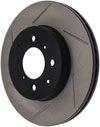 Stoptech 126.40021SR | StopTech Honda Fit Sport Slotted Brake Rotor, Front Right; 2007-2014 Alternate Image 3