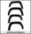 EGR 793554g1 | 19-22 Ford Ranger Painted To Code Shadow Traditional Bolt-On Look Fender Flares Black Set Of 4; 2019-2022 Alternate Image 6