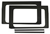 DEI 50177 | 18-23 Jeep Wrangler JL 4-Door Boom Mat Rear Side Window Trim - 4 Piece - Black Leather Look; 2018-2023 Alternate Image 3