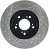 Stoptech 127.40026L | StopTech Acura Legend Sport Drilled/Slotted Rotor, Front Left; 1991-1995 Alternate Image 6