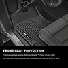 Husky Liners 14511 | 08-21 Nissan Frontier Crew Cab Pickup WeatherBeater 2nd Seat Floor Liner - Black; 2008-2021 Alternate Image 2