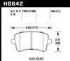 Hawk Performance HB642Z.658 | 09-10 Audi A4/Quattro / 08-11 A5 Quattro / 09-11 Q5 Rear Ceramic Street Brake Pads; 2009-2010 Alternate Image 1