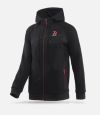 Akrapovic 802057 | Mens Corpo Zip Hoodie Black - Large Alternate Image 2