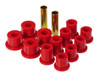 Prothane 18-1005 | 89-95 Toyota Truck 2wd Rear Spring & Shackle Bushings - Red; 1989-1995 Alternate Image 1