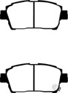 EBC ud990 | 03-07 Scion XA 1.5 Ultimax2 Front Brake Pads; 2003-2007 Alternate Image 1